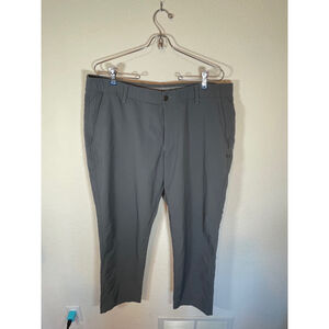 Men’s Under Armour Athletic Gray Pants 38/30 Nylon Mix